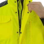 Сигнальная куртка Brodeks KS225, желтый/черный