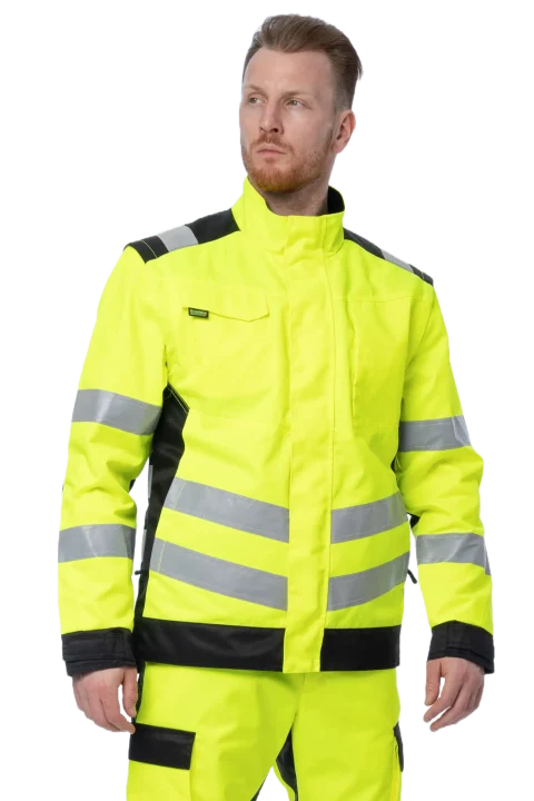 Сигнальная куртка Brodeks KS225, желтый/черный