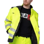Сигнальная куртка Brodeks KS225, желтый/черный