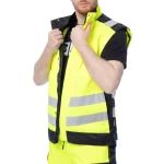 Сигнальная куртка Brodeks KS225, желтый/черный