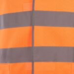 Жилет сигнальный оранж тип 1 (2 гор.СОП), карманы. класс 2, трикотаж п/э 130гр/м2