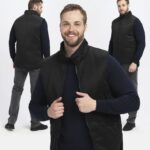 Жилет утепленный Универсальный (тк.Смесовая,210), черный