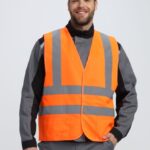 Жилет сигнальный ProfLine Specialist с карманами СОП-4 (тк.Полиэфир,130), оранжевый