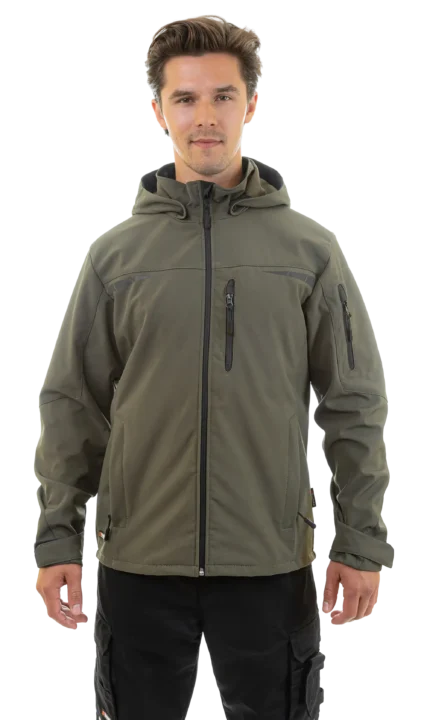 Куртка софтшелл Brodeks KS207, хаки (M)