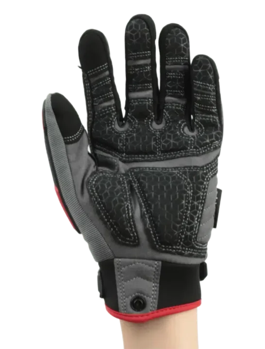 Перчатки рабочие Brodeks G-63i, Серый/Черный/Красный (10)