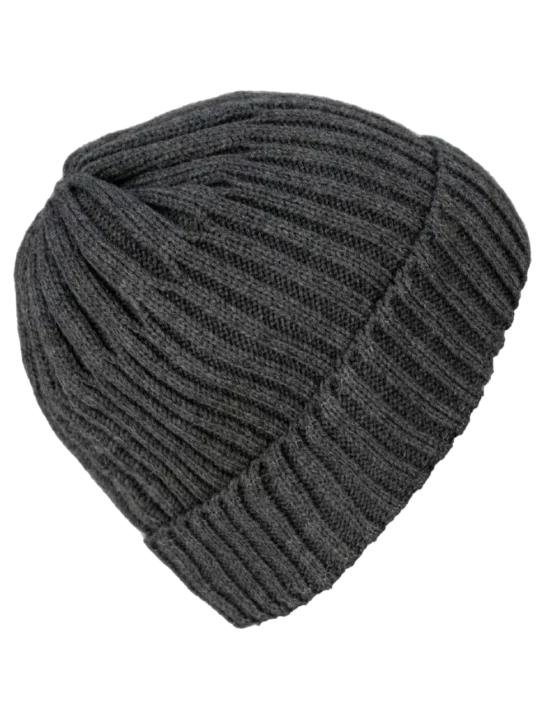 Шапка Brodeks fleece lining т.серый
