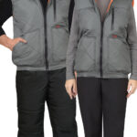 Жилет СИРИУС-ЕВРОПА утепленный серый с флисовой подкладкой