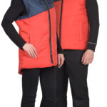 Жилет СИРИУС-ЭЛЬБРУС красный с темно-синим