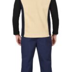 Жилет СИРИУС-ТЕХНО (флис дублированный) бежевый с синим