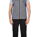 Жилет СИРИУС-ТЕХНО (флис дублированный) серый с васильковым