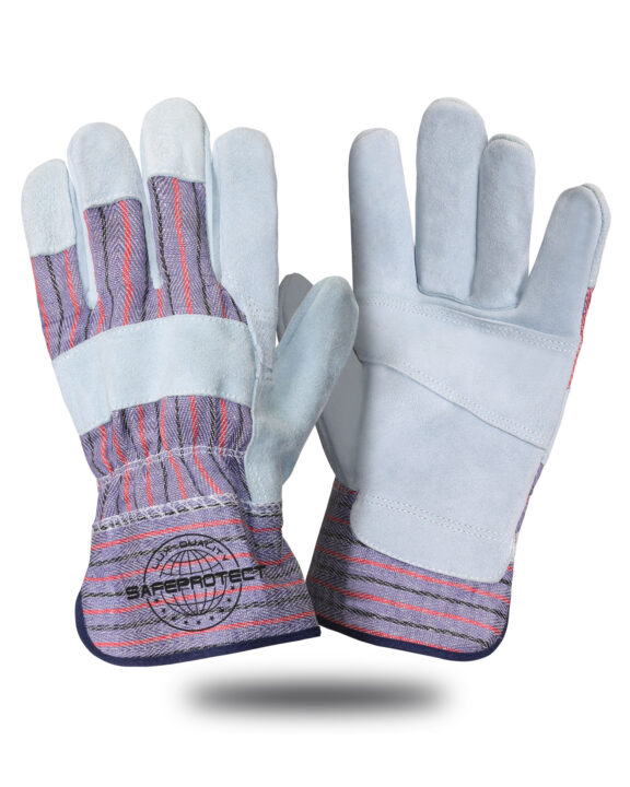 Перчатки спилковые комбинированные ЮГРА Safeprotect р.10,5 (х12х120)