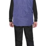 Жилет СИРИУС-ЕВРОПА удлиненный индиго (на подкладке флис голубой)