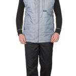 Жилет СИРИУС-ЗОДИАК св.серый (на подкладке флис голубой)