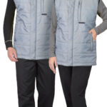 Жилет СИРИУС-ЗОДИАК св.серый (на подкладке флис голубой)