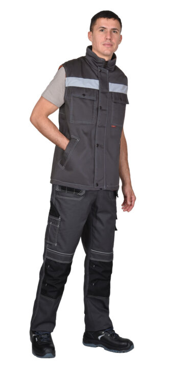 Жилет СИРИУС-ОРИОН темно-серый с СОП