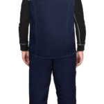 Жилет СИРИУС-ФАВОРИТ мужской, темно-синий с васильковым