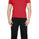 Футболка красная СИРИУС-СТАНДАРТ 160г/м2 в уп.100 шт. за шт.