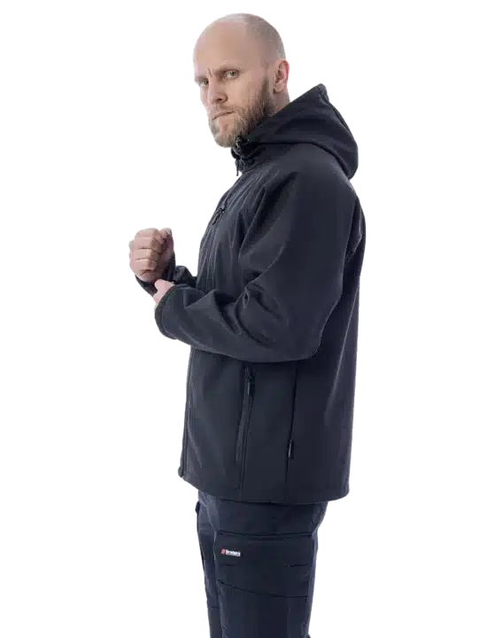 Куртка софтшелл Brodeks KS232, черный