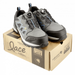 FULDE Полуботинки рабочие LACE SYSTEM S3S SR FO ESD, серый/синий