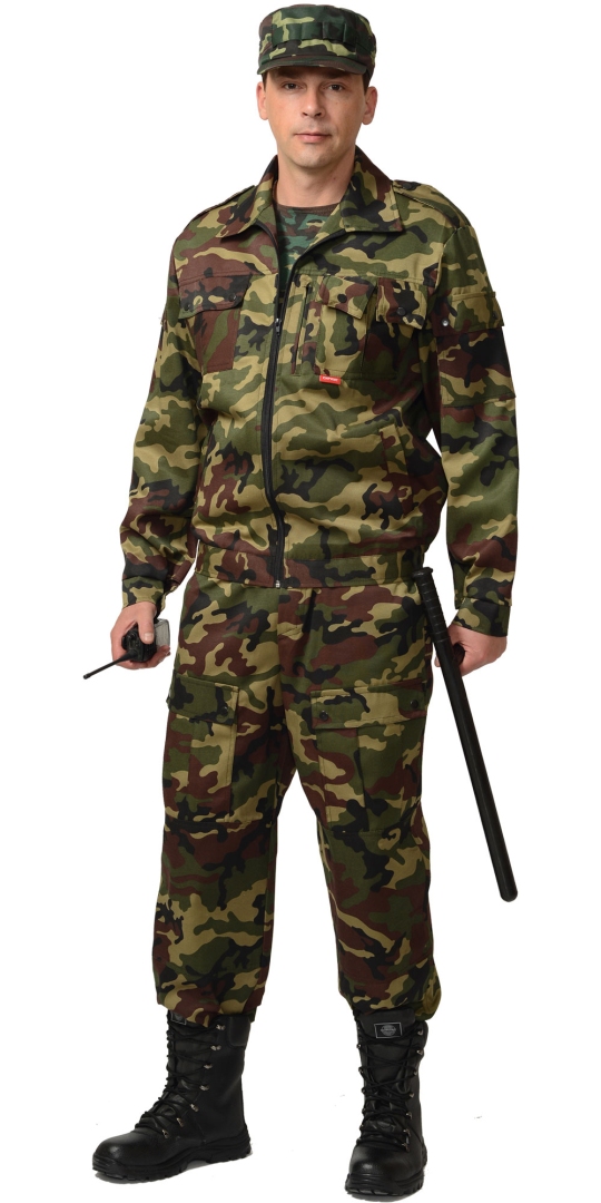 Костюм «СИРИУС-Фрегат» куртка, брюки (тк. Грета 210) КМФ зеленый