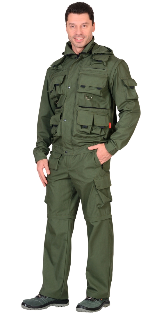 Костюм «СИРИУС-Тигр» куртка, брюки (тк. Рип-стоп 210) Олива